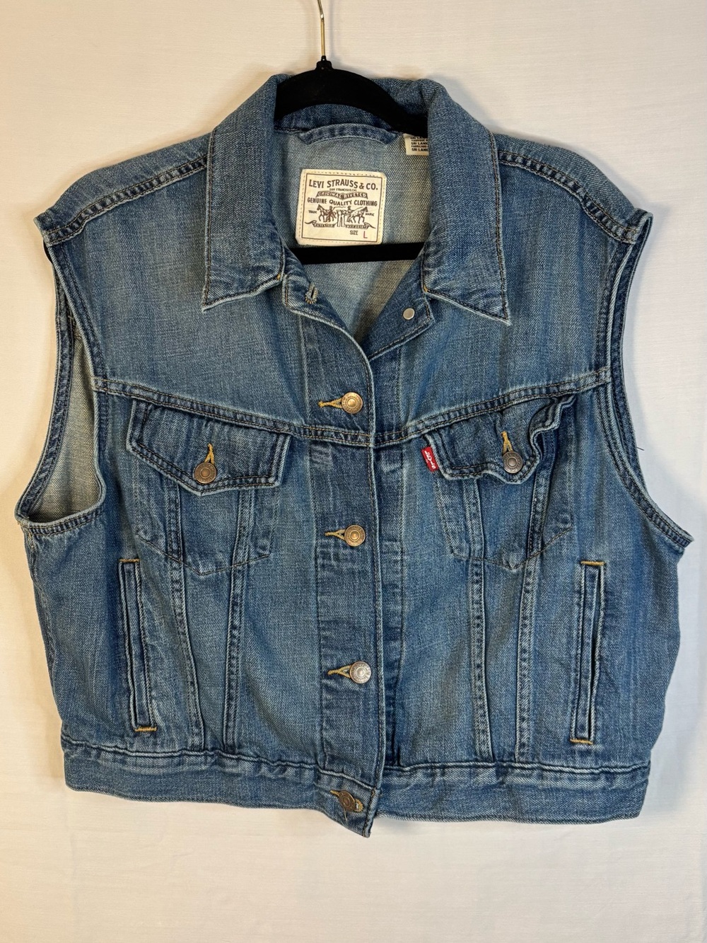Levi’s Denim jacket vest